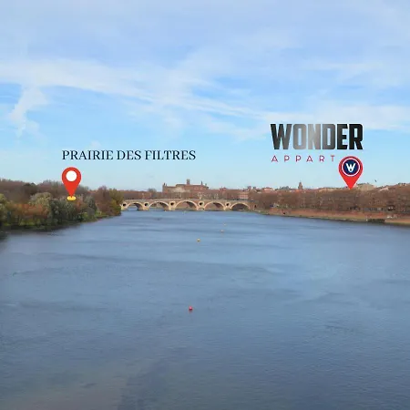 403 - Wonder Appart' - Vue Sur Garonne - Daire *