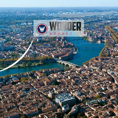 403 - Wonder Appart' - Vue Sur Garonne - Tuluza
