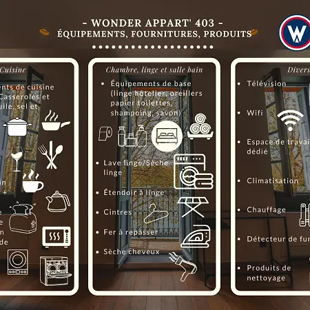 公寓 403 - Wonder Appart' - Vue Sur Garonne - 圖盧茲